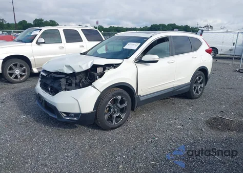 2017 Honda Cr-V Touring из США, поврежденный, VIN 2HKRW2H9XHH665393